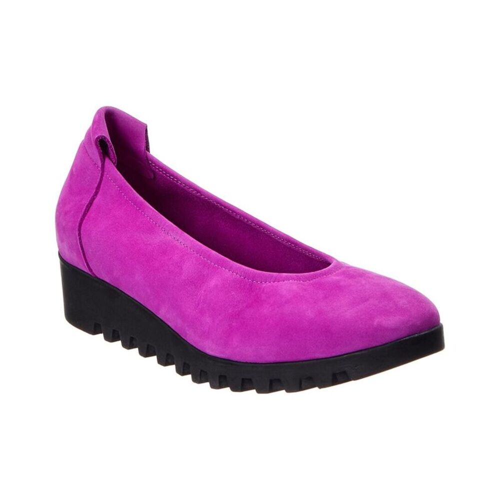 Arche Lomiss Leather Flat, Purple